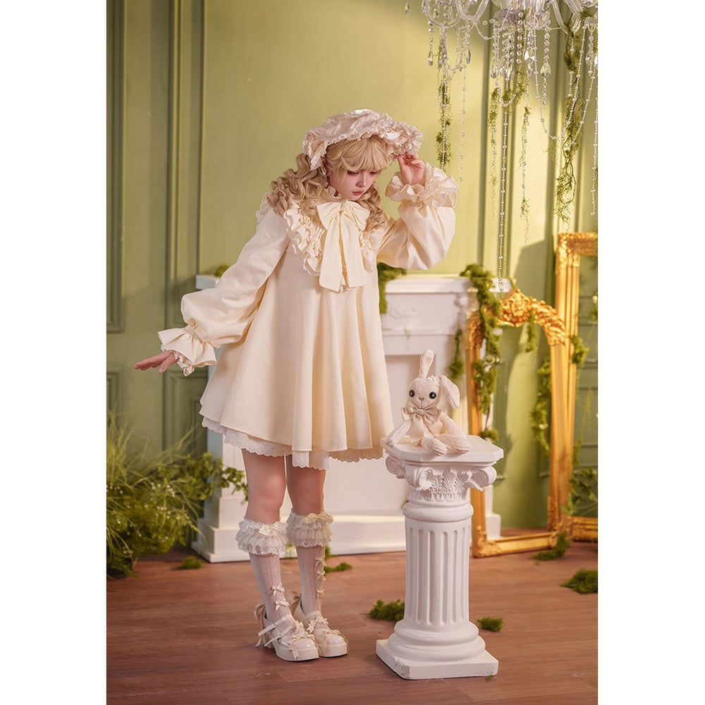 西洋人形のドールワンピース - Ivory[2026年3月中旬-4月中旬発送予定