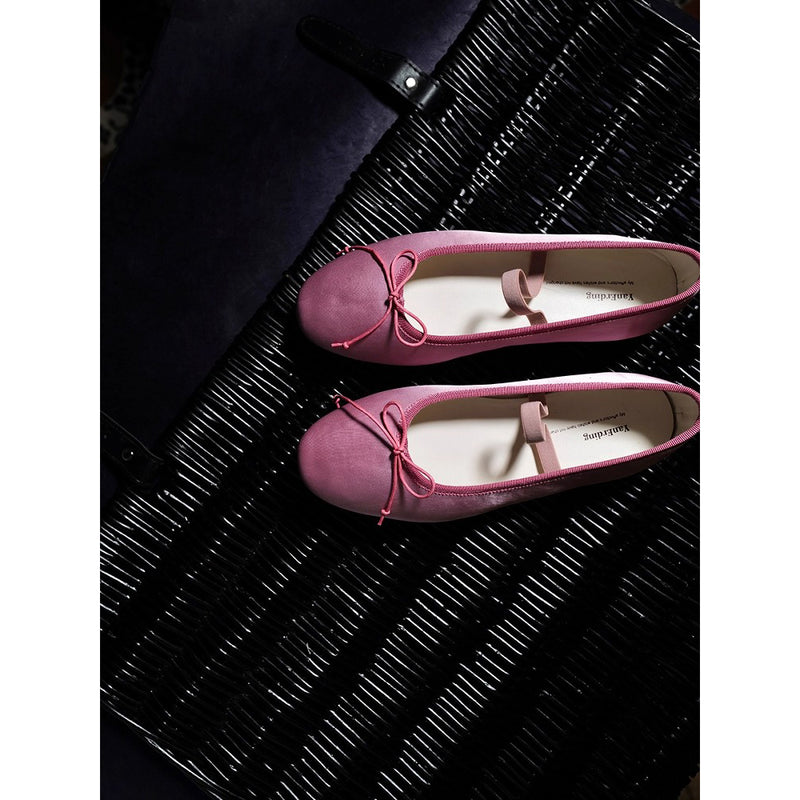 Gradation Ribbon Ballet Shoes