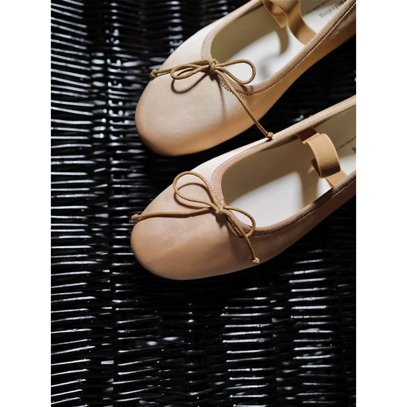 Gradation Ribbon Ballet Shoes