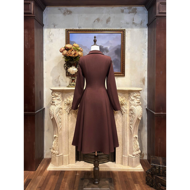 英国令嬢のクラシカルテーラードコート[2026年1月下旬-2月下旬発送予定]