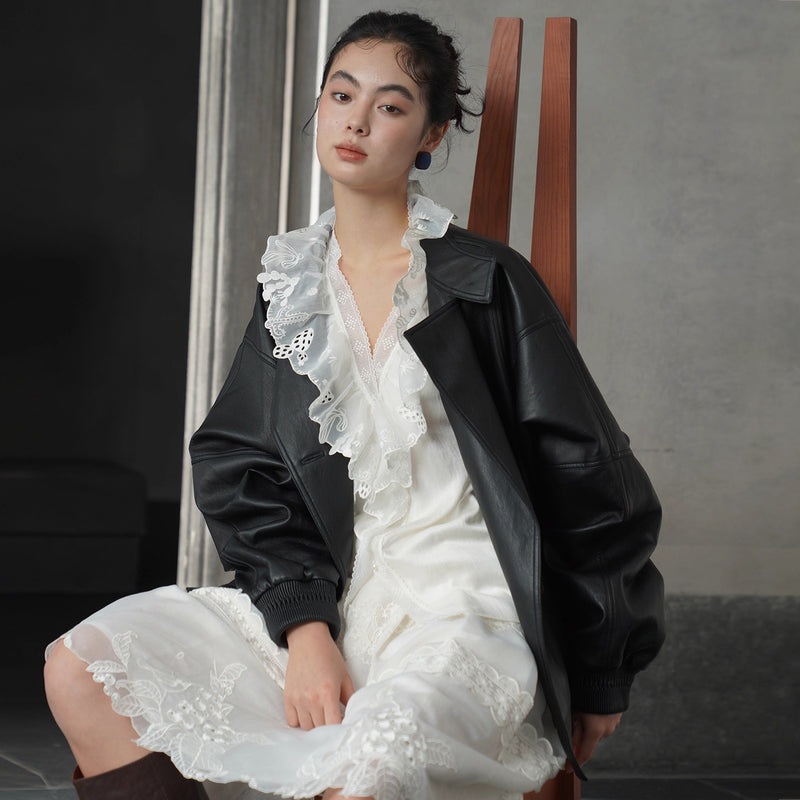 コンテンポラリーレザージャケット