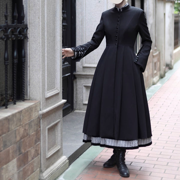 召使いのお嬢様のクラシカルロングコート[2026年3月上旬-3月下旬発送予定]