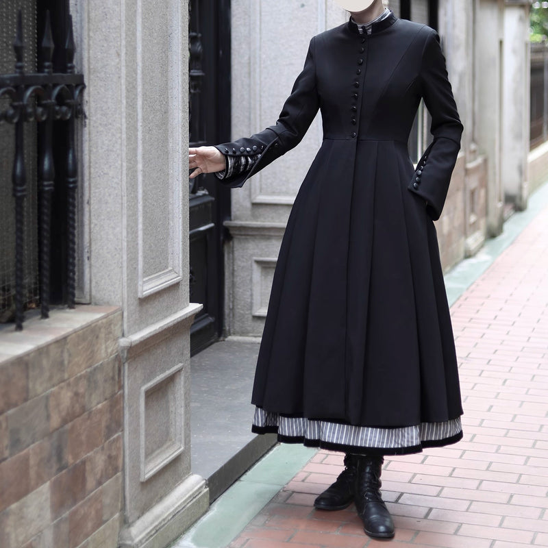 召使いのお嬢様のクラシカルロングコート[2026年3月上旬-3月下旬発送予定]