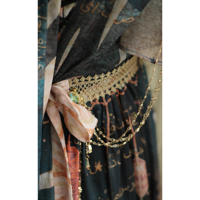 星降る夜のエンパイアワンピース[2026年3月中旬-4月上旬発送予定]