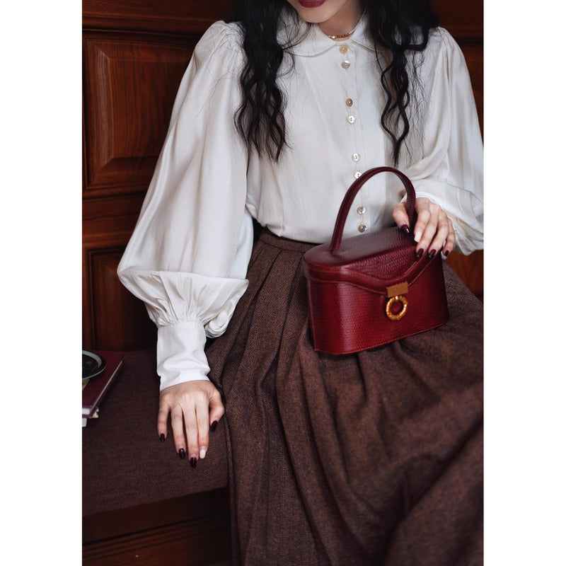 銀幕の貴婦人フレンチレトロブラウス