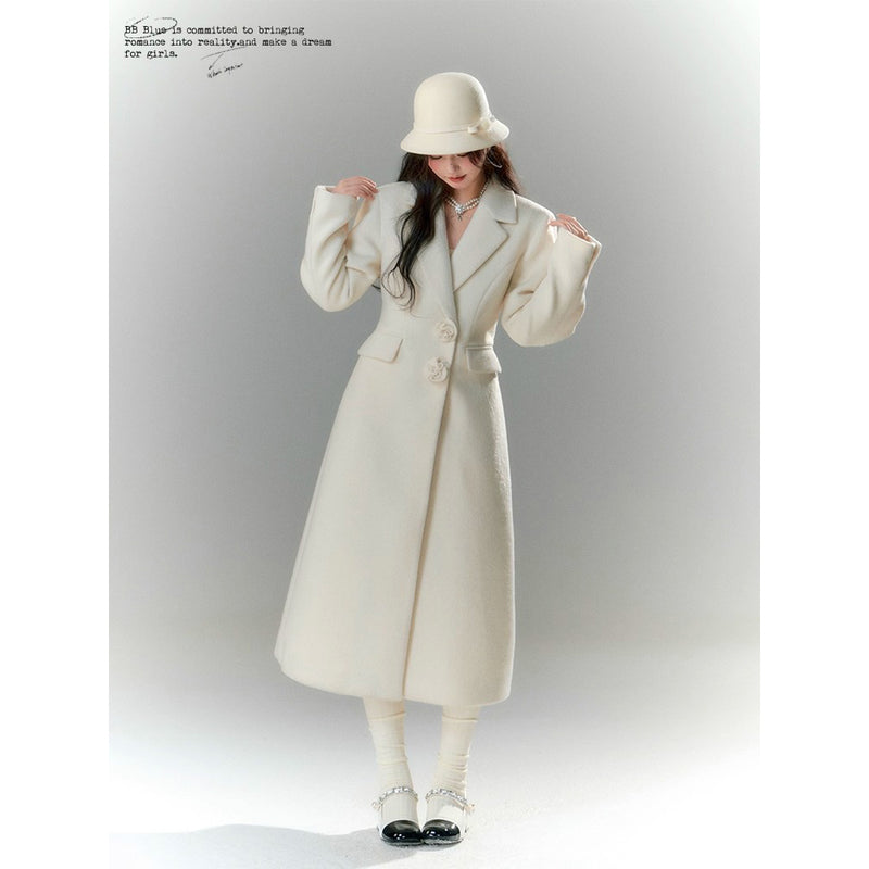 Movie Actress's Cape Long Coat