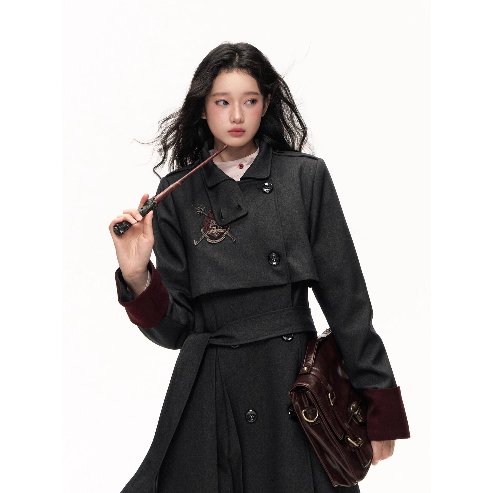 O*2様 【美品】kurashi&trips publishing トレンチコー 魔法学校のクラシカルトレンチコート – ManusMachina