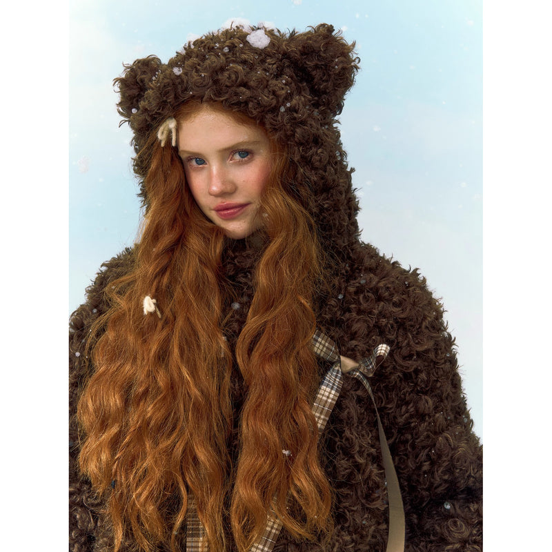 Chocolate Bear Fur Coat