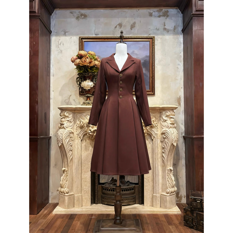 英国令嬢のクラシカルテーラードコート[2026年1月下旬-2月下旬発送予定]