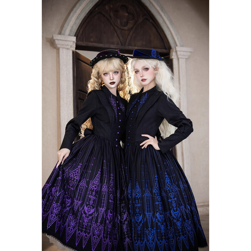 聖堂絵画の刺繍ワンピース[2026年3月下旬-4月下旬発送予定]