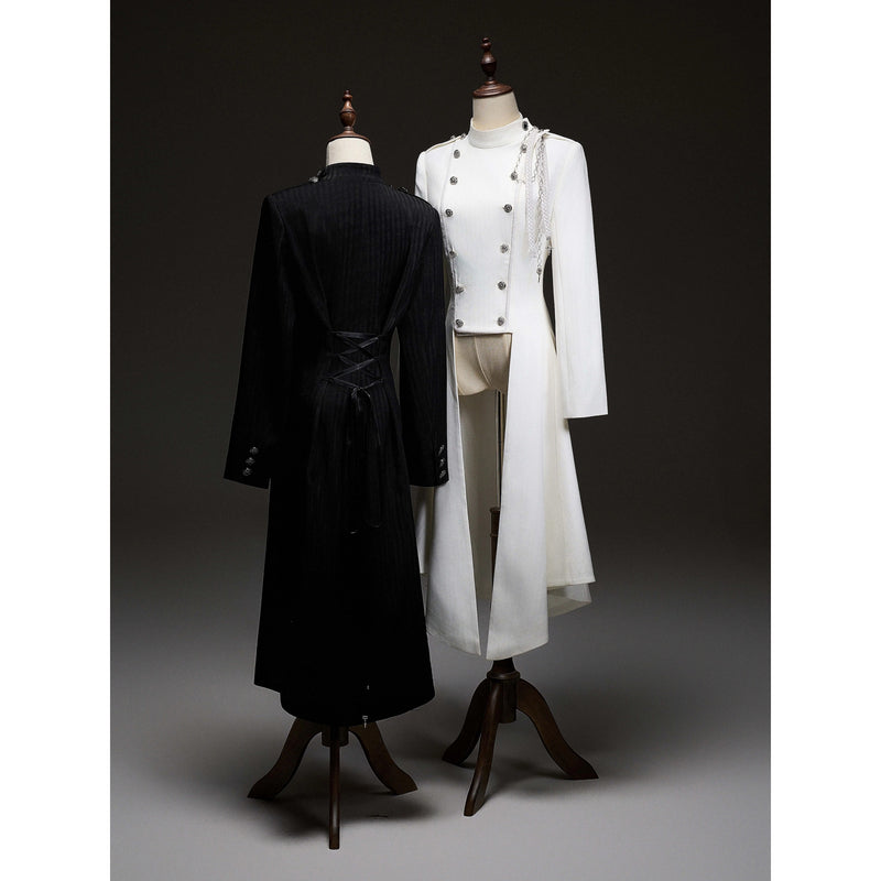 王侯貴族のロングテーラードコート[2026年1月下旬-2月下旬発送予定]