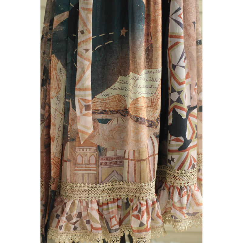 星降る夜のエンパイアワンピース[2026年3月中旬-4月上旬発送予定]