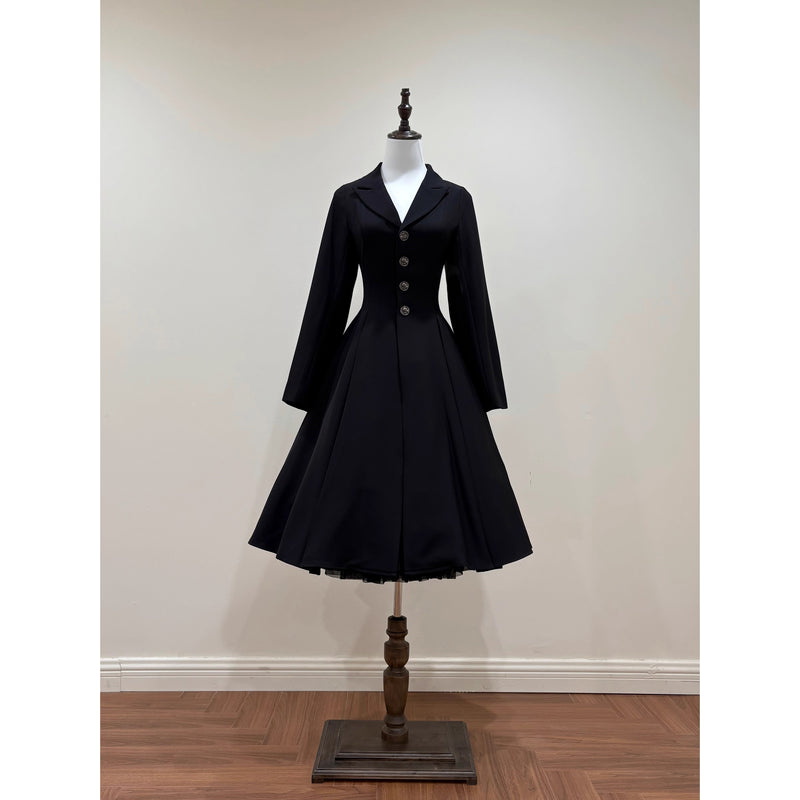 英国令嬢のクラシカルテーラードコート[2026年1月下旬-2月下旬発送予定]