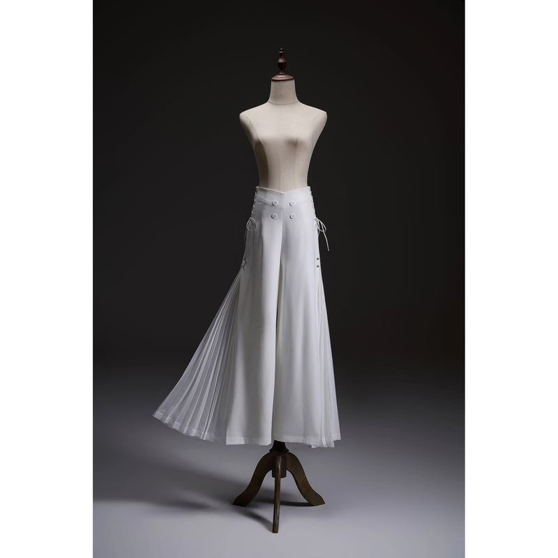 公爵騎士の編み上げプリーツパンツ[2025年2月上旬-3月上旬発送予定]