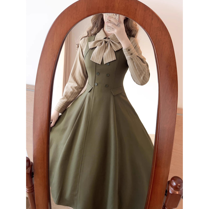 英国のお嬢様のブリティッシュブラウス - Amber