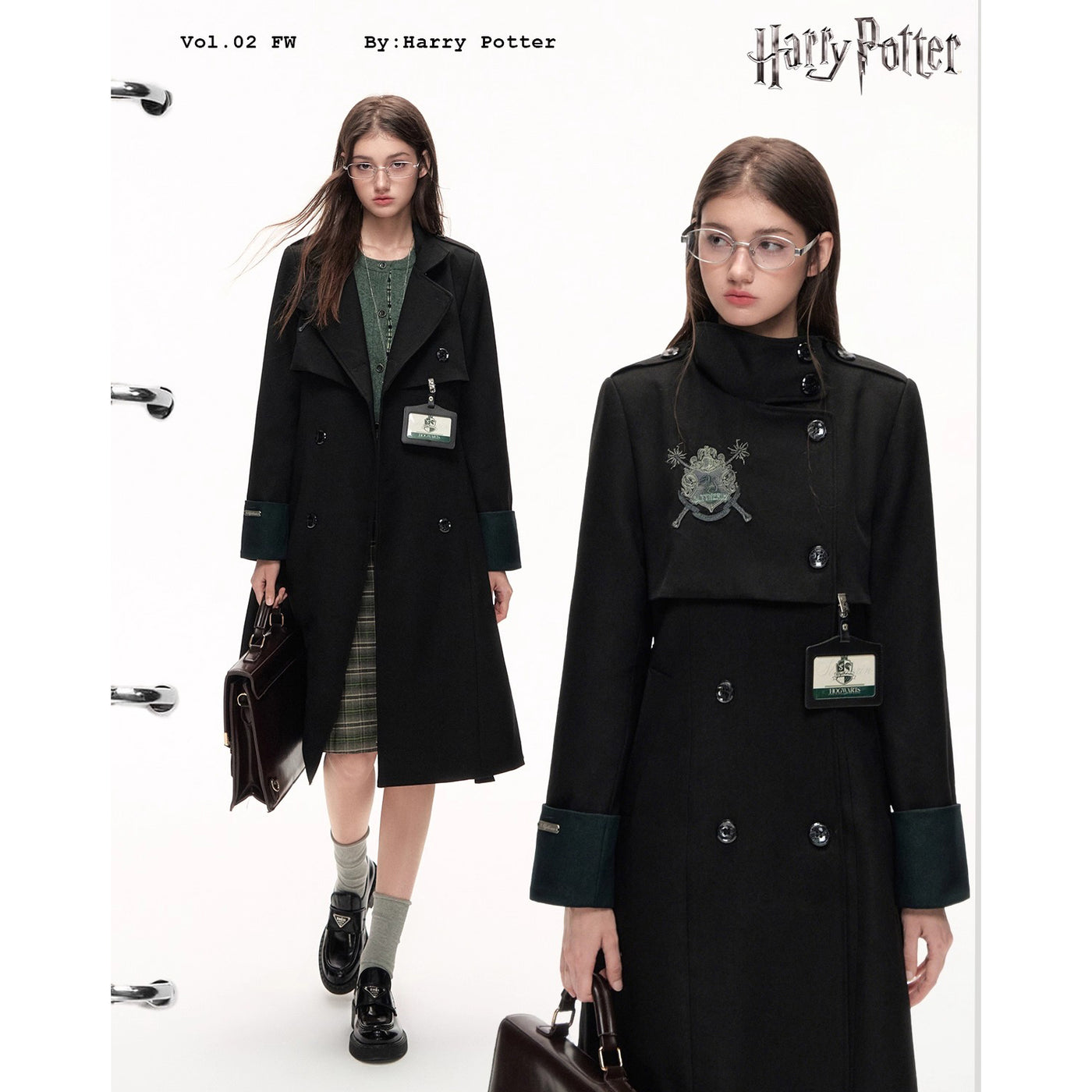 魔法学校のクラシカルトレンチコート – ManusMachina