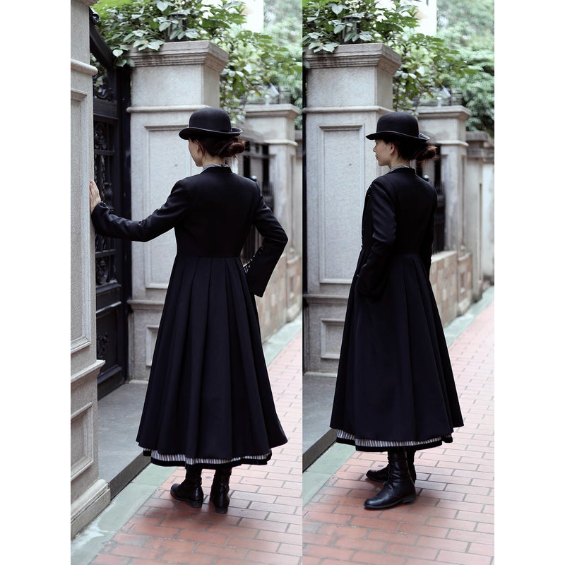 召使いのお嬢様のクラシカルロングコート[2026年3月上旬-3月下旬発送予定]