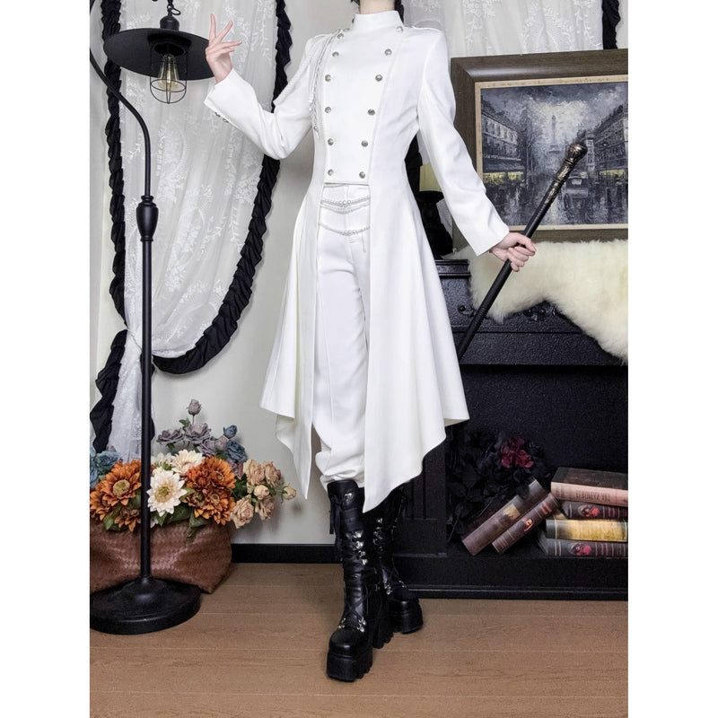 王侯貴族のロングテーラードコート[2026年1月下旬-2月下旬発送予定]