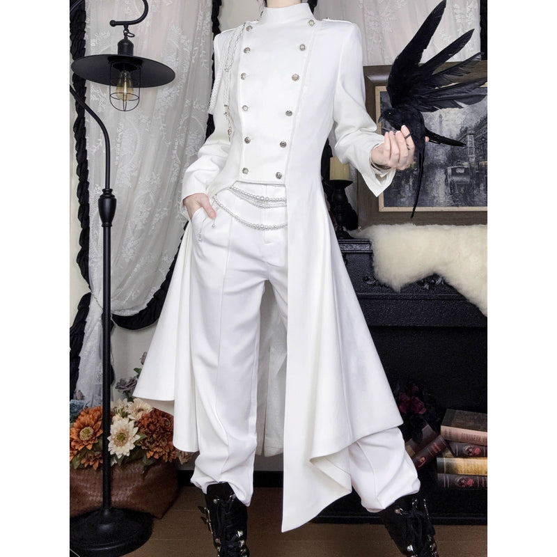 王侯貴族のロングテーラードコート[2026年1月下旬-2月下旬発送予定]