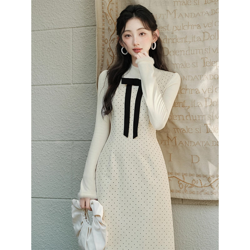 Polka Dot Cape and Dress