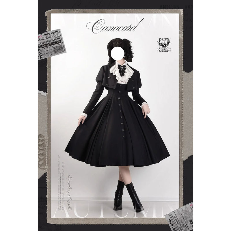 暗夜の舞踏会のジャケットとジャンパースカートとブラウス[2026年2月上旬-3月上旬発送予定]