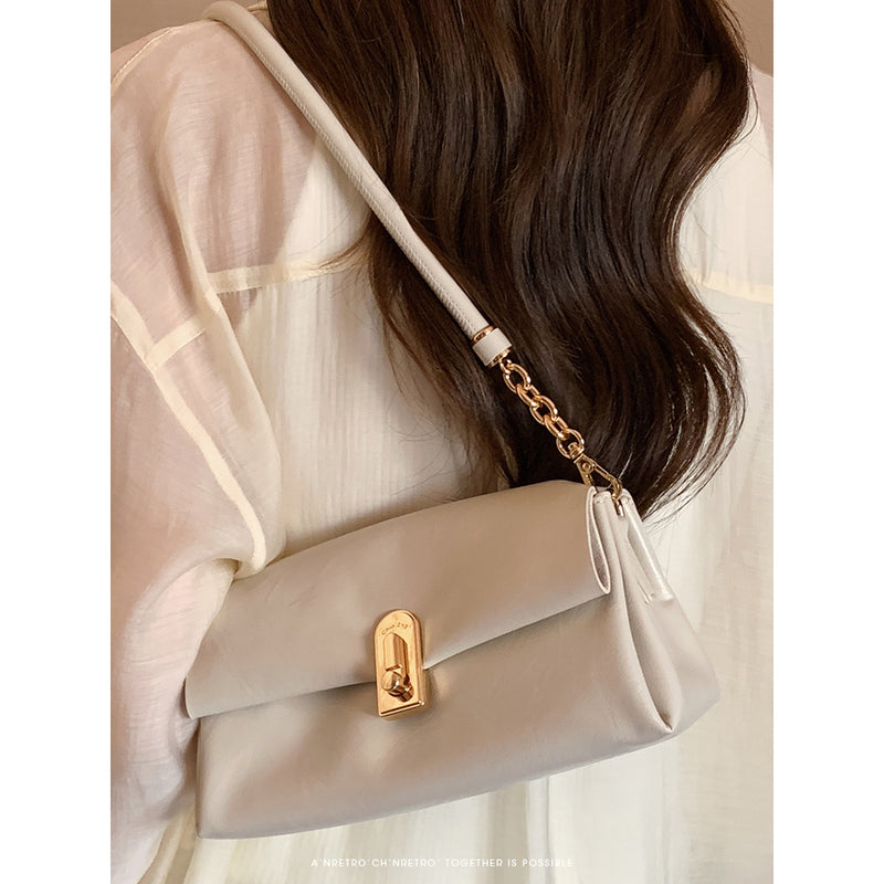 Cream Colored Shoulder Bag
