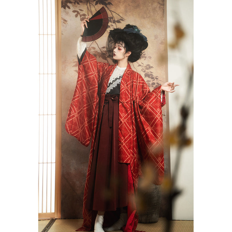 大正浪漫なプリーツスカート[2025年7月下旬-8月中旬発送予定]