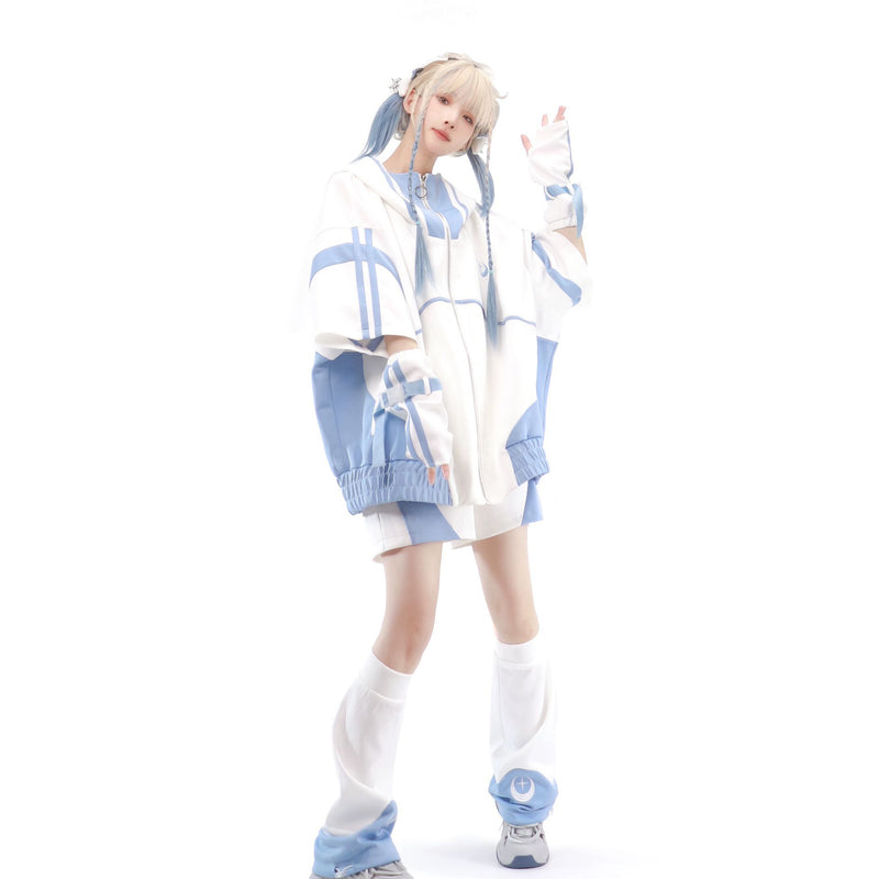 Ground Mine Girl Big Silhouette jacket and pants