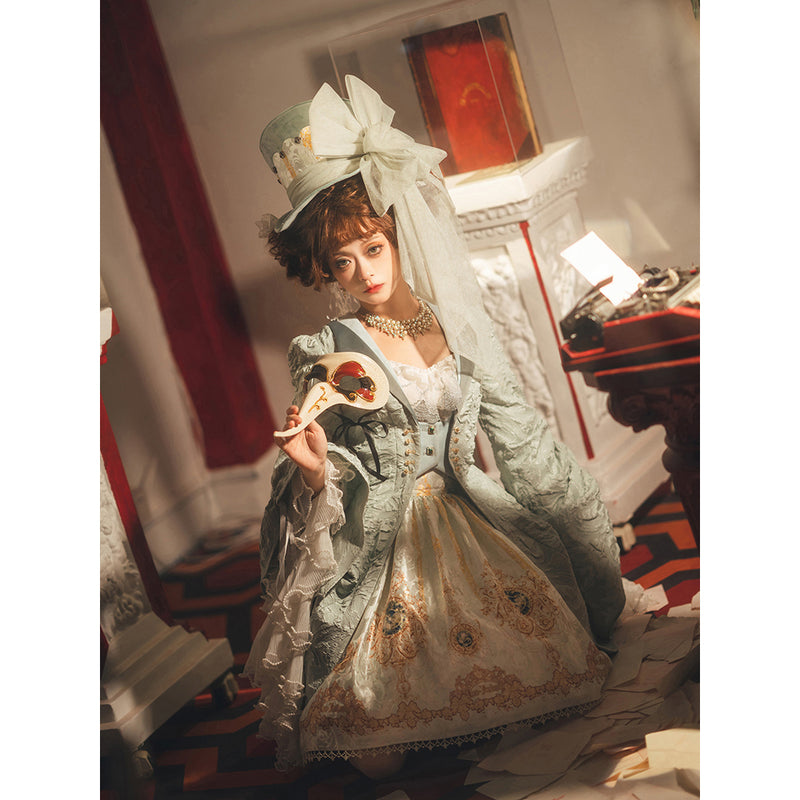 華麗なる王妃の帽子と髪飾り[2024年6月上旬-6月下旬発送予定]