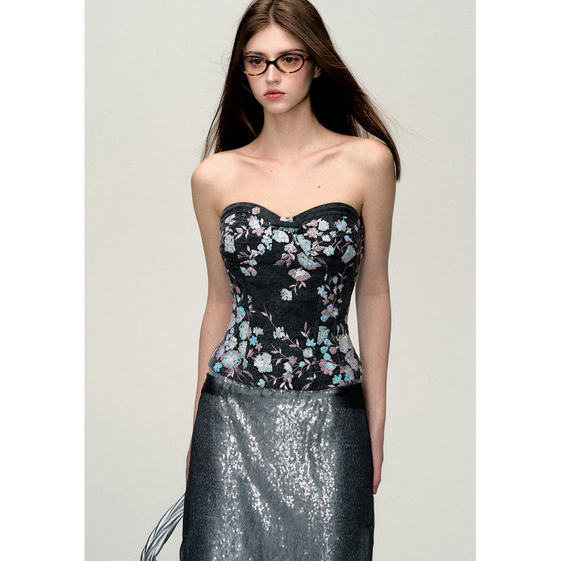 Sequined Skirt Twinkling in the Night Sky
