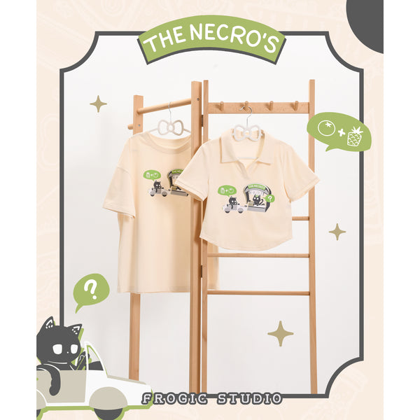 The Necro’sショートポロシャツとTシャツ - Beige