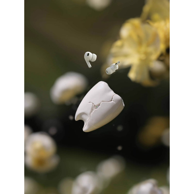 Cracked Teeth AirPods Case