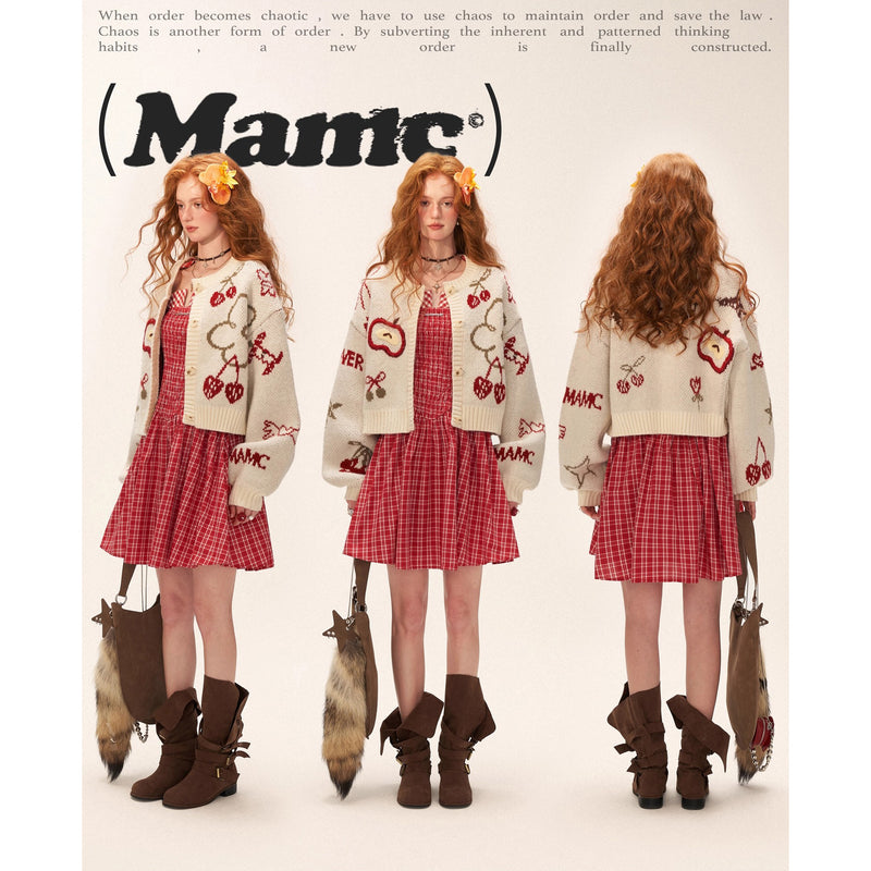Apple and Cherry Knit Cardigan