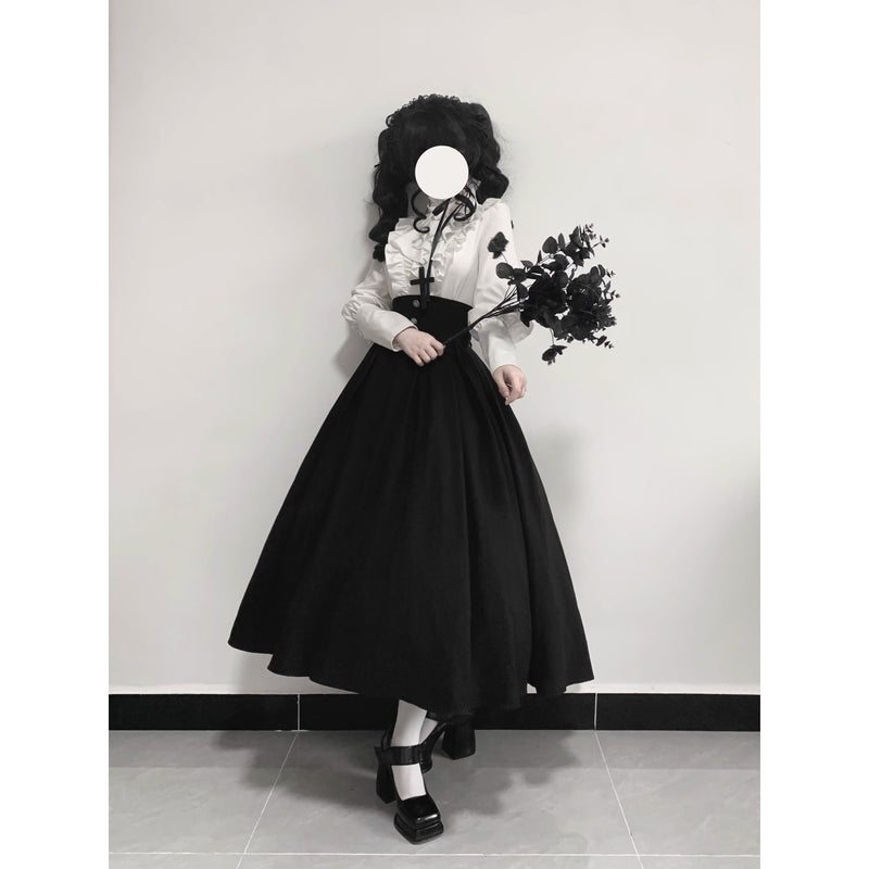 貴族令嬢のヴィクトリアンブラウスとコルセットスカート[2025年2月上旬-3月上旬発送予定]