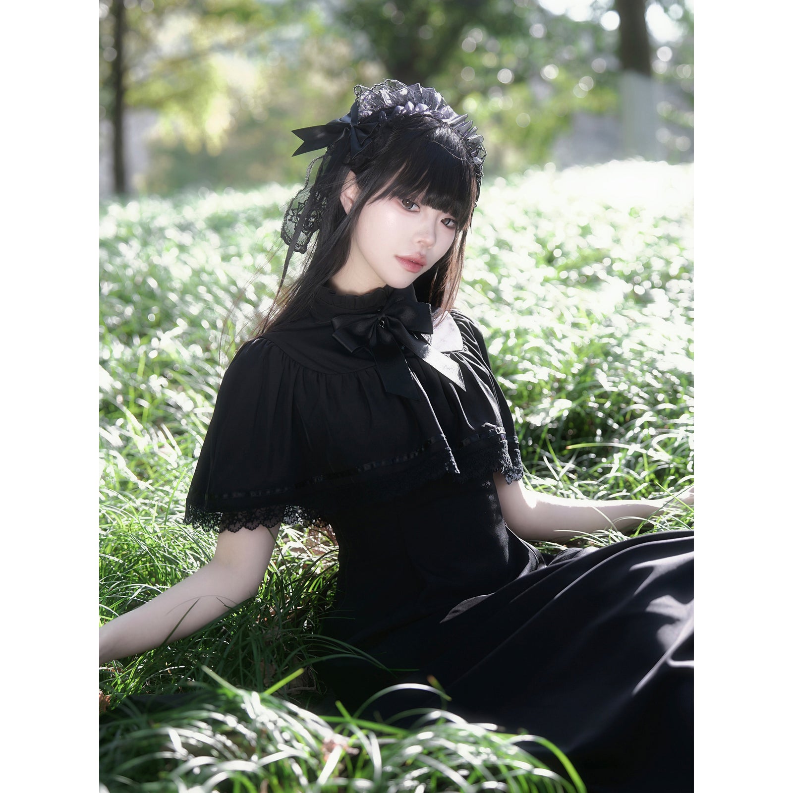  PARTY ケープワンピース　ブラック 黒 ロイヤルパーティー ROYAL PARTY ケープミニワンピース