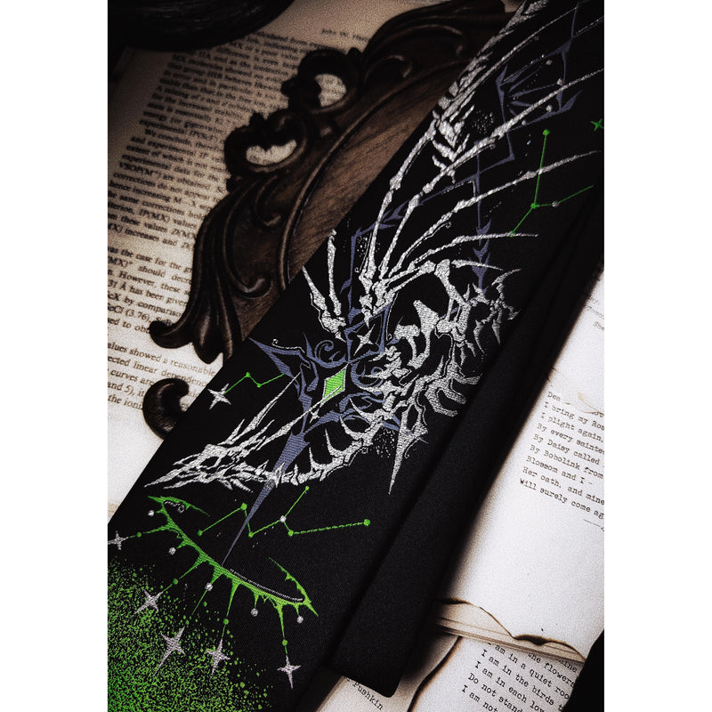 骸骨と銀河のネクタイ[2026年2月下旬-3月下旬発送予定]