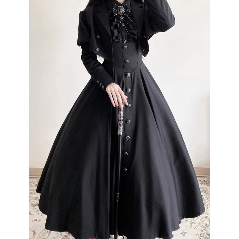 暗夜の舞踏会のジャケットとジャンパースカートとブラウス[2026年2月上旬-3月上旬発送予定]