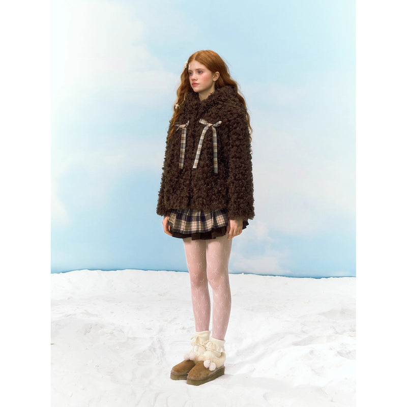 Chocolate Bear Fur Coat