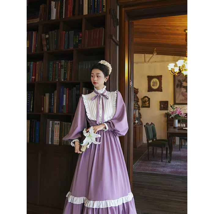 霧紫のお嬢様のクラシカルワンピース – ManusMachina