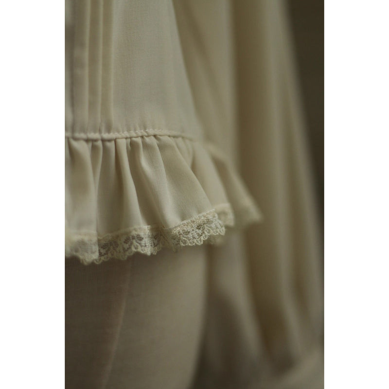 朝霧のお嬢様の刺繍フリルブラウス[2026年2月上旬-3月上旬発送予定]