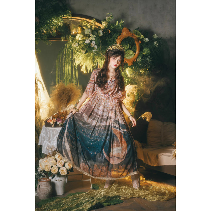 星降る夜のワンピースとジャンパースカート[2026年3月中旬-4月上旬発送予定]