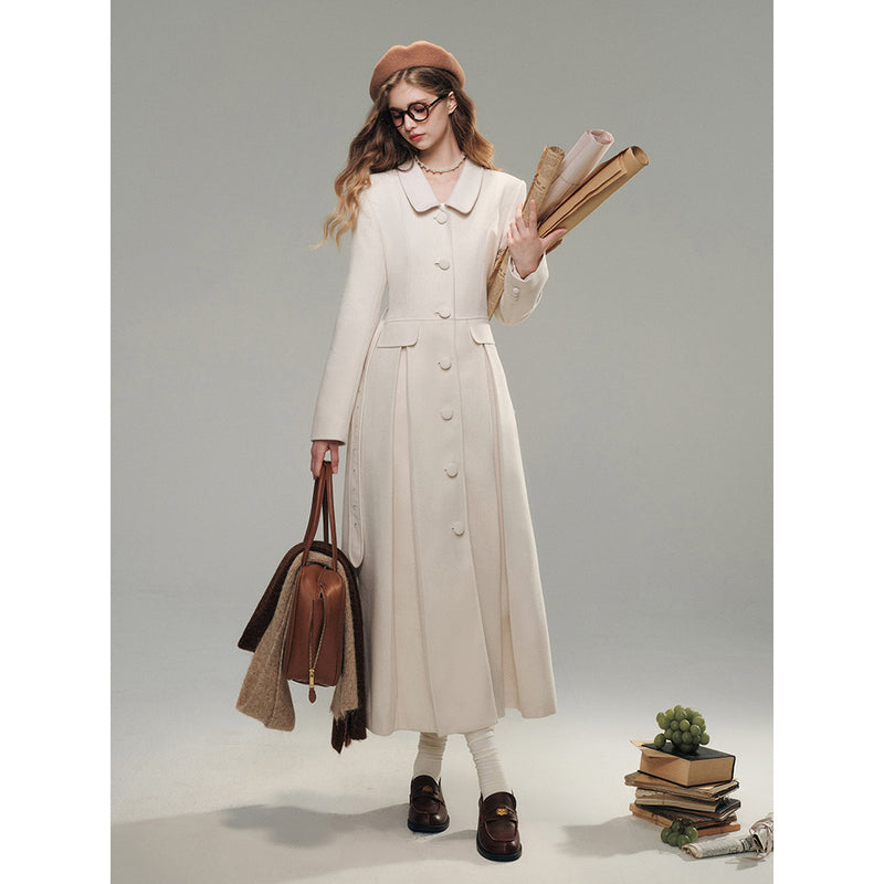 Elegant Ladies Classical Long Coat