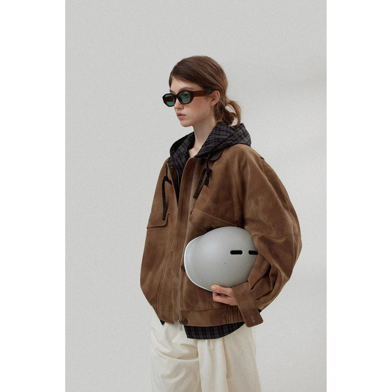 Nordic Retro Suede Jacket