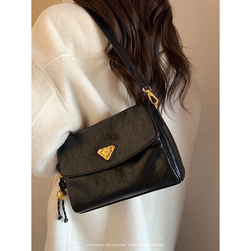 Black Classic Square Shoulder Bag