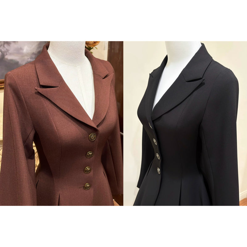 英国令嬢のクラシカルテーラードコート[2026年1月下旬-2月下旬発送予定]