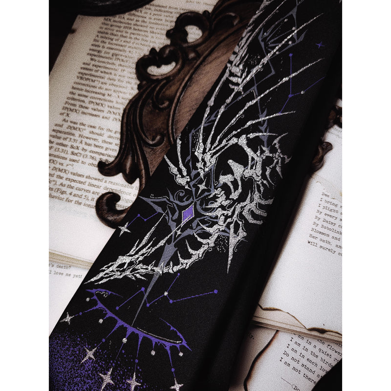 骸骨と銀河のネクタイ[2026年2月下旬-3月下旬発送予定]