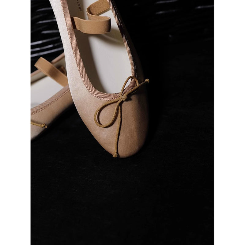 Gradation Ribbon Ballet Shoes