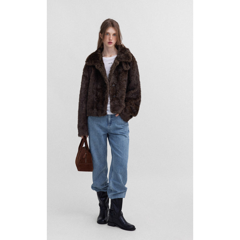 Roman Holiday Short Fur Jacket
