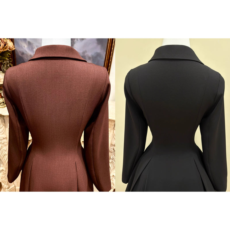 英国令嬢のクラシカルテーラードコート[2026年1月下旬-2月下旬発送予定]