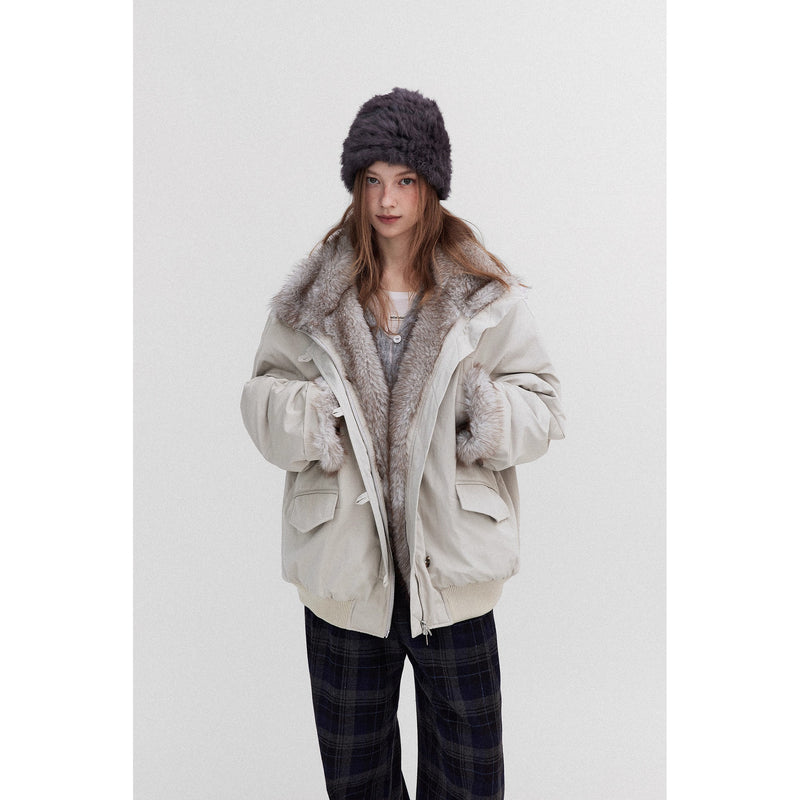 Nordic Retro Oversized Parka Jacket